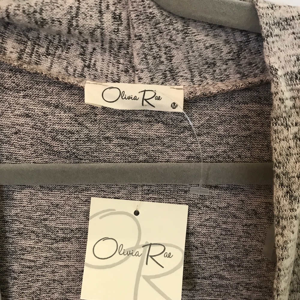 Grey Scale cardigan with tags